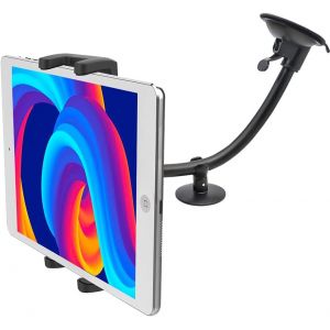 Support Tablette Voiture Pare Brise Pour 4-13&iquest; Appareils, Porte Tablette Tableau Bord Avec Ventouse Pour Ipad Pro Air Mini, Samsung Tab, Kindle Fire, Iphone, Gps - Neuf