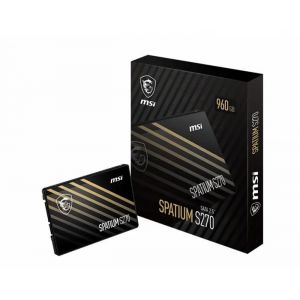 Msi Spatium S270 Sata 2.5 240gb Disque Ssd 2.5" 240 Go Série Ata Iii - Neuf