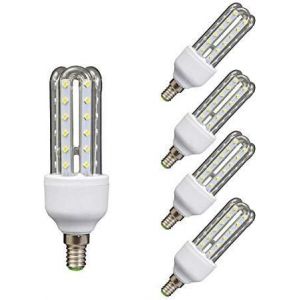 Kal--3u Led Ampoule Lampe Tube E14 7 W (4200) (Pack5) - Neuf