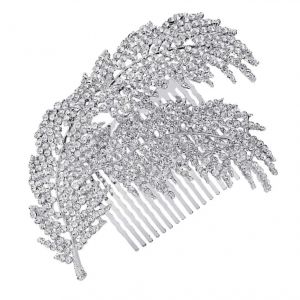 Peigne &iquest;&iquest; Cheveux &iquest;&iquest;L&iquest;&iquest;Gant Orn&iquest;&iquest; De Strass Pour Les Mariages Et Les Occasions Sp&iquest;&iquest;Ciales - Neuf