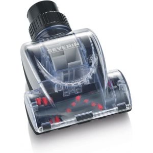 NouvelHorizonstore-Mini Brosse Turbo pour Aspirateurs (2 Adaptateurs inclus, 17,5 x 12 x 7 cm) TB 7215, Blanc/Rouge - Neuf