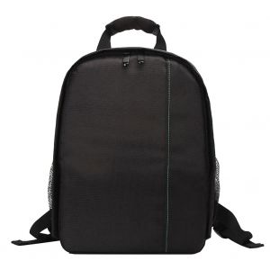 Sac a dos etanche pour appareil photo reflex numerique Canon, Nikon, Sony (noir et vert) - Neuf