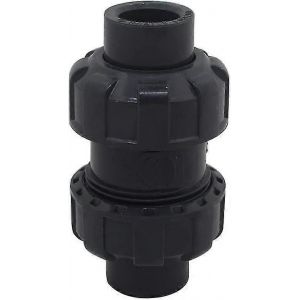 Clapet anti-retour &agrave; bille 20 25 32 40 50 63mm Piscine Anti Refoulement Pvc Valve (diam&egrave;tre int&eacute;rieur 32mm) - Neuf