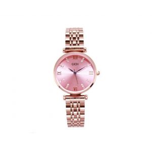 Montre &Agrave; Quartz Pour Femme, &Eacute;tanche Jusqu'&agrave; 30 M, Cadran De 32 Mm, Bracelet Fin En Alliage, Boucle Papillon - Neuf