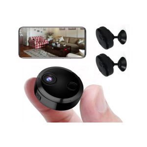 Mini cam&eacute;ra espion sans fil 1080p HD avec vision nocturne et Wi-Fi pour la s&eacute;curit&eacute; de la maison - Neuf
