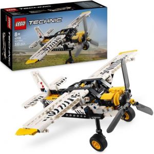 Eryi-Technic L¿Avion De Brousse - Jeu De Construction Pour Garçon Et Fille Dès 8 Ans - Maquette Avec Moteur 4 Cylindres À Pistons Et Hélice - Idée Cadeau Pour Enfants Passionnés De Mécanique 42198 - Neuf