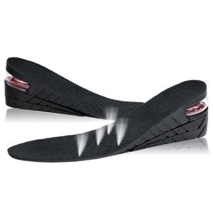 Semelle Intérieure Rehaussante Pour Talon De 3 À 6 Cm, Semelle Intérieure Rehaussante Pour Homme Et Femme, Coussin D'air À 3 Couches - Neuf