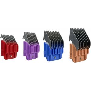 Jgd-Guides De Peigne En M&eacute;tal Pour Tondeuse &Agrave; Chien &iquest; Choisissez Votre Taille 16 Mm, 19 Mm, 22 Mm, 25 Mm, 32 Mm Ou Un Lot Multiple De 4 Tailles (Lot De 4 &iquest; 3 Mm, 6 Mm, 10 Mm, 13 Mm) - Neuf