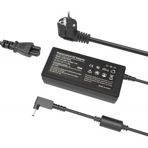 BFS-65W Chargeur Ordinateur Portable pour Acer Aspire 3 A315 A317 Aspire 5 A515-55 A515-46 A515-56 A515-54 A517-52 A13-045N2A A11-065N1A PA-1450-26 Swift 3 Spin 3 5 1 Chromebook PC Adaptateur - Neuf