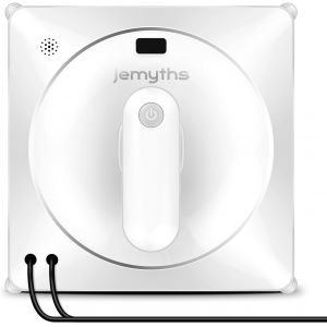 NouvelHorizonstore-Robot Laveur de Vitre, Robot de Nettoyage de Vitres avec 2 Buses, R&eacute;servoir d'eau de 120ml et Intelligente Planification du Trajet, Nettoie Efficacement Les Vitres Int&eacute;rieures et E - Neuf