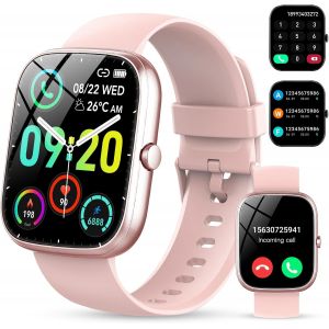 Montre Connect&eacute;e Femme Avec Appel Bluetooth,Montre Connect&eacute;e Homme 1.91"" Hd,Montre Connectee Sport Etanche Ip68,100+ Sportifs, Moniteur De Sommeil Tension, Montre Podometre Pour An[MON8300735] - Neuf