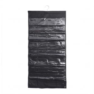Organiseur de bijoux suspendu a 80 poches, sac de rangement double face pour placard - Neuf