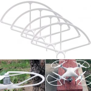 4pcs / Set Lames D'h&eacute;lice &Agrave; D&eacute;gagement Rapide Protecteur D'anneau De Protection Pour Dji Phantom 4-G&eacute;n&eacute;rique - Neuf