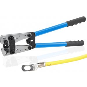 Pince &agrave; sertir manuelle de c&acirc;ble 6-50 mm&sup2; HX-50B - Neuf