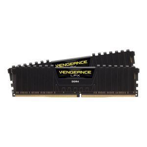 CORSAIR Vengeance LPX - DDR4 - kit - 16 Go: 2 x 8 Go - DIMM 288 broches - 3200 MT/s / PC4-25600 - CL16 - 1.35 V - mémoire sans tampon - non ECC - noir - Neuf