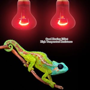 Hjlian Ampoule Chauffante Infrarouge E27 Pour Reptiles Et Animaux Domestiques, 110 V, 25 W - Neuf