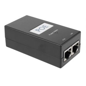 Adaptateur Ethernet d'injecteur de puissance POE de bureau 24V 0.5A - Neuf