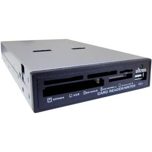 YUHG-Lecteur De Cartes 75 En 1 Ucr Interne Noir 8,9 Cm - Neuf