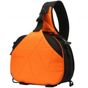 HUWANG Sac a bandouliere en nylon etanche pour appareil photo reflex (jaune) - Neuf