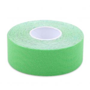 Rouleau De Bandage Adhesif En Coton Impermeable Pour Blessures Musculaires (Vert) - Neuf