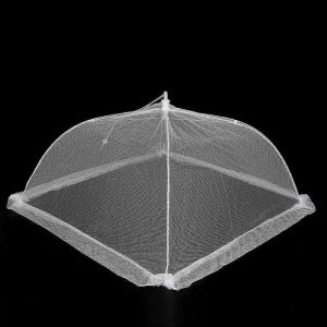 Parapluie De Couverture Alimentaire Pliable Pour Pique-Et Grillades,2pcs Anti-Moustique - Neuf