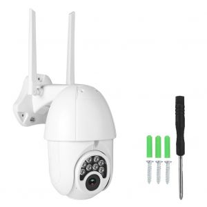 Camera de surveillance PTZ IPC WiFi 1080P avec vision nocturne infrarouge - Neuf