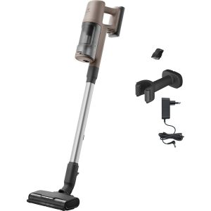 Electrolux EP61CB21WG Aspirateur-balai 2 en 1 Batterie Sec Cyclonique Sans sac 0,6 L 85 W Beige, Jaune 2,5 Ah - Neuf