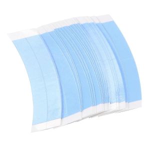 36pc/Lot Bleu Fixe Double Bande Perruque Adhésif Cheveux Étendus Bande Imperméable Pour Toupee Dentelle Perruque Film - Neuf
