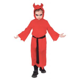 Déguisement Diable Enfant - Taille: 7 À 8 Ans (122 À 128 Cm) - Neuf