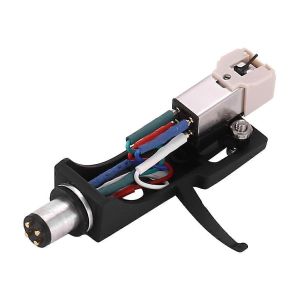 Stylet avec platine vinyle Headshell 4 broches contacts LP Vinyl - Neuf