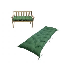 Coussin De Banc De Jardin Imperm&eacute;able 100x50cm Vert - Neuf