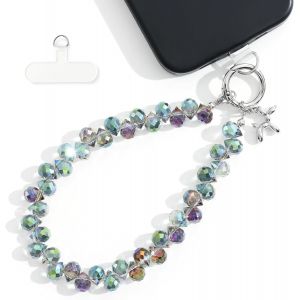 Kal-Cordon De Téléphone Et Dragonne Avec Languette D'attache Sécurisée, Breloque Chien Ballon En Gelée, Mains Libres Pour Femme, Cadeau De Saint-Valentin/D'anniversaire (Boîte Haut De Gamme Incluse) - Neuf