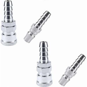 Raccord rapide pour air comprim&eacute;, raccords rapides pour tuyaux d'air, connecteur de coupleur de compresseur, raccord pneumatique, raccord de compresseur, raccord rapide pneumatique Gu - Neuf