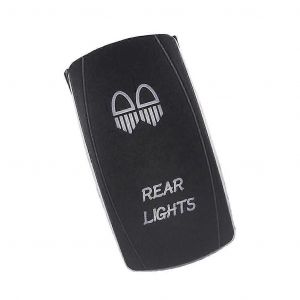 5 broches 12V bateau marin LED ON-OFF éclairé Interrupteur à bascule SPST S005 - Neuf