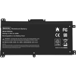 Aoal-Bk03xl Batterie Compatible Avec Hp Pavilion X360 Convertible Pc 14 14m Series X360 14-Ba000 14-Ba100 14m-Ba000 14m-Ba100 Series,Remplacement Pour Bk03xl Bk03041xl Bko3xl Tpn-W125(11.55v 42wh) - Neuf