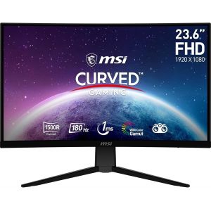 lbgwp60-G2422C Écran Gaming Incurvé Fhd De 23,6 Pouces - Dalle Va 1500R 1920 X 1080, 180 Hz / 1 Ms, Adaptive Sync - Dp 1.2A, Hdmi 2.0B Cec - Neuf