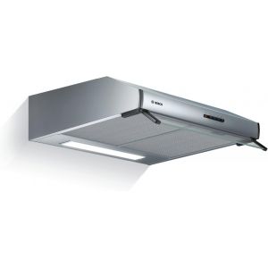 CHECARZHN--NO1-Dul63Cc50 Hotte Visière Série 4 Sous-Encastrable, 1 Moteur Et 3 Vitesses D'Aspiration, Eclairage Led, 60 Cm, 146 W, Inox - Neuf