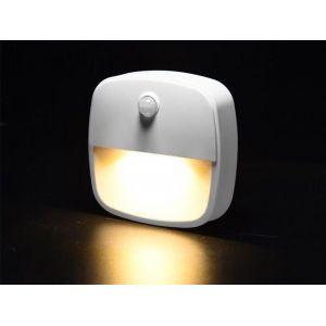 &Eacute;clairage LED &agrave; d&eacute;tecteur de mouvement pour sous-meubles, penderies et escaliers &iquest; Blanc chaud, lot de 2 - Neuf