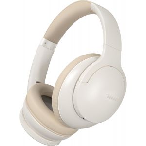 Casque Bluetooth sans Fil 90H Durée Lecture avec 3 Modes EQ Bluetooth 5.3, Casque Bluetooth,Cache-Oreilles protéines Souples,Casque sans Fil stéréo HiFi Microphone pour Voyage/Travail/Vie - Neuf