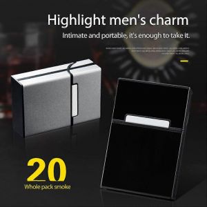 Étui à cigarettes en aluminium Housse de sac King Size Box Holder Accessoire 93cm Hauteur - Neuf