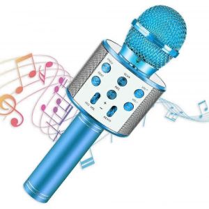 Jouets musicaux pour les garçons de 4 à 12 ans Cadeaux,enfants Bluetooth Karaoké Chantant Microphone - Neuf
