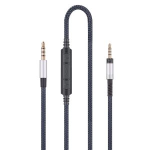 Câble Audio de Rechange Compatible avec Casque Sennheiser HD4.40, HD 4.40 BT, HD4.50, HD 4.50 BTNC, HD4.30i, HD4.30G et Compatible avec Samsung Galaxy Huawei - Neuf