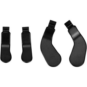 Lot De 4 Palettes De Manette En Acier Inoxydable Pour Manette One Elite S&eacute;rie 2 Mod&egrave;le 1797(Le Noir) - Neuf
