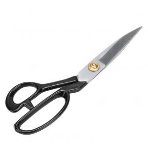 Ciseaux de tailleur professionnels en acier allie, ciseaux de coupe de tissu pour vetements de couture a domicile, 10 pouces - Neuf