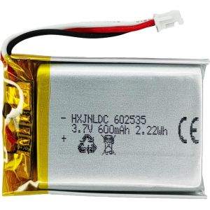 3.7V 600mAh 602535 pour Logitech MX Master 2 MX Master 3 MX Master 2s MX Anywhere 2 MX Anywhere 2S MX Ergo M-RO052 Wireless Mouse 910-004362 910-004374 533-000120 533-000121 - Neuf