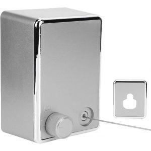 KGABERY-Étendoir À Linge Rétractable,Télescopique Mural Extensible Rétractable En Acier Inoxydable Sechoir Linge Mural Jusqu'À 4,2 M/20 Kg Pour Intérieur Et Extérieur (Argent) - Neuf