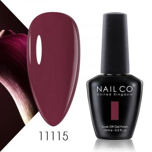 Nailco 15ml Automne Marron Couleurs S&eacute;rie Gel Vernis Caf&eacute; Gel Vernis &Agrave; Ongles Hiver Rouge&acirc;tre Gellak Design Laque Nail Art Manucure.11115. - Neuf