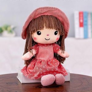 45cm Princess Doll Stuffed Toys Plush Dolls Kids Toys for Girls Children Kawaii Baby Plush Toys Cartoon Soft Toys-B - Neuf