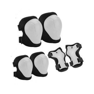 Ensemble De Protections Pour Rollers Pour Enfants (6 Pièces) : Casque, Genouillères, Coudières Et Protège-Poignets ¿ Sécurité Pour Les Enfants Actifs - Neuf