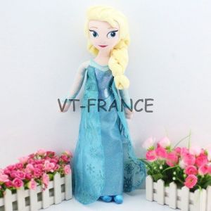 Jouet Peluche Disney Reine des Neiges, Modele: Elsa 50cm - Neuf